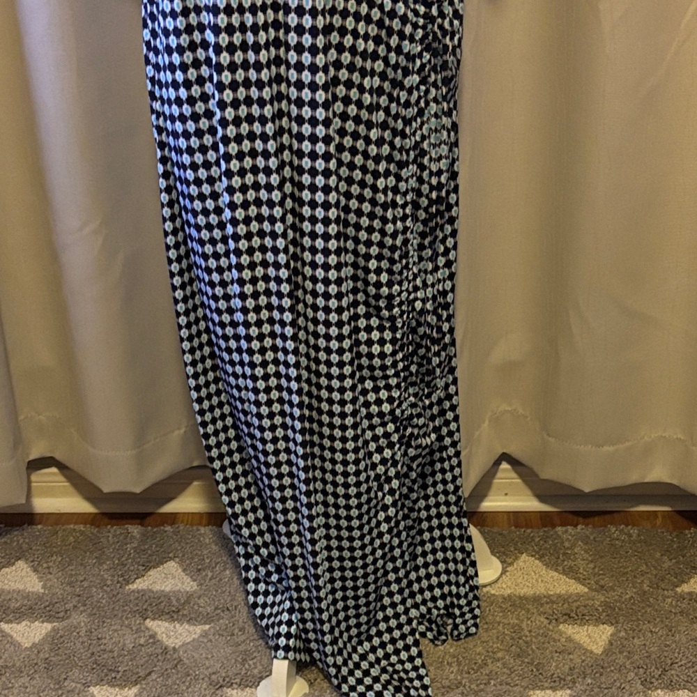Lane Bryant Blue and White Maxi Dress - Picture 4 of 11